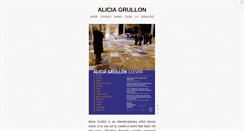 Desktop Screenshot of aliciagrullon.com